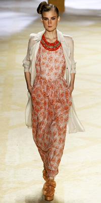 3.1 Phillip Lim - Runway Photos - Spring 2009 Runway at InStyle.com :  runway gown dress clingy
