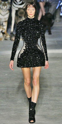 Alexander McQueen - Runway Photos - Spring 2009 Runway at InStyle.com :  chic instyle color silver