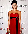 Camilla Belle wearing Peter Som