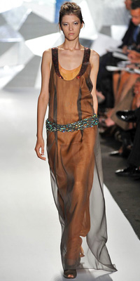 Vera Wang Spring 2009 Runway