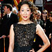 Sandra Oh, Oscar de la Renta, lace, trends, Emmys