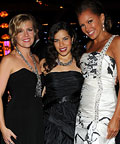 Emmys After-parties, Governor's Ball, Ashley Jensen, America Ferrera, Vanessa Williams in Kevan Hall, 2008 Emmy Awards, Fashion