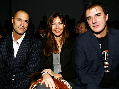 Nigel Barker, Carol Alt, Chris Noth, Nautica, Fashion Week Day One
