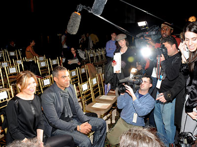 Chris Ivery, Ellen Pompeo, Rag & Bone, Fashion Week Day One