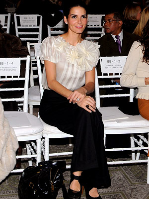 Angie Harmon, Oscar de la Renta, Fashion Week Day Four