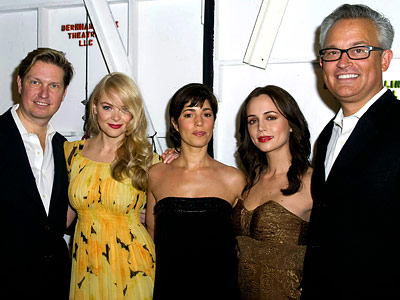 James Mischka, actress Jamie King, Ana Ortiz, Eliza Dushku, Mark Badgley, , Badgley Mishka, Fashion Week Day Five