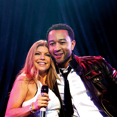 Fergie and John Legend