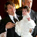 Suri Cruise - Katie Holmes - Tom Cruise - Giorgio Armani