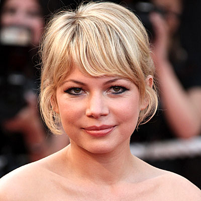 michelle williams short hair images. Michelle Williams
