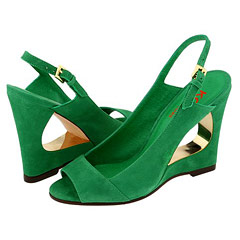 Green Suede Shoes 