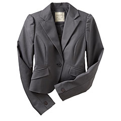 Gray blazer, Old Navy.