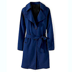 Trench coat, Spiegel.