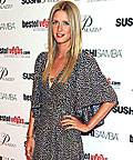 Nicky Hilton wearing Betsey Johnson