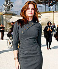Stephanie Seymour wearing Christian Dior