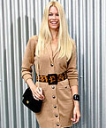 Claudia Schiffer wearing Chanel