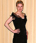 Renee Zellweger wearing Carolina Herrera