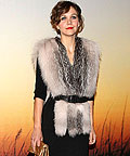 Maggie Gyllenhaal wearing Louis Vuitton