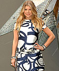 Fergie wearing Tommy Hilfiger