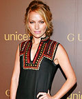 Becki Newton wearing Gucci