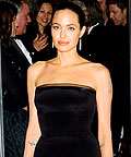 Angelina Jolie wearing Versace