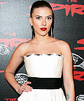 Scarlett Johansson wearing Bill Blass