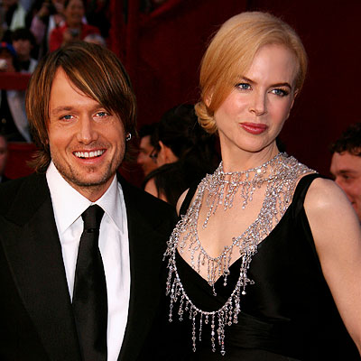 Nicole Kidman and Keith Urban,