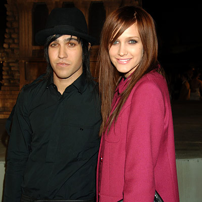 Pete Wentz, Ashlee Simpson, Premiere of Cloverfield, Los Angeles
