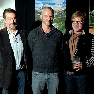 Geoffrey Gilmore, Martin McDonagh, Robert Redford, Opening night press conference, Sundance Red Carpet Report