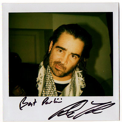 Colin Farrell, Sundance Polaroids, Henny Garfunkel
