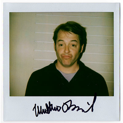 Matthew Broderick, Sundance Polaroids, Henny Garfunkel
