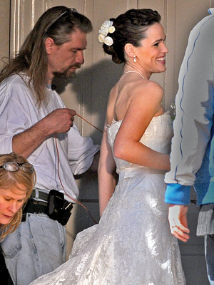 jennifer garner wedding dress