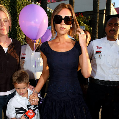 Victoria Beckham, Sighting in Los Angeles