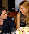 Penn Badgley, Blake Lively, Chanel Tribeca Film Festival Dinner