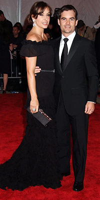Ingrid Vandebosch, Jeff Gordon, The Metropolitan Museum of Art Costume Institute Gala, New York City