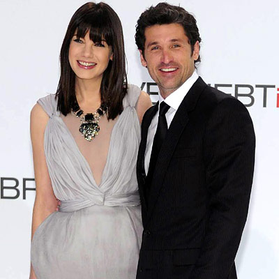 Michelle Monaghan, Patrick Dempsey, German premiere of Made of Honor, Berlin