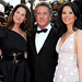 Lisa and Dustin Hoffman, Lucy Liu in Roberto Cavalli, Premiere of Kung Fu Panda, 2008 Cannes Film Festival, Red Carpet Report