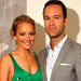 Becki Newton in Sass and Bide, Chris Diamantopoulos, In Style and The Gersh Agency Upfront Party, New York City