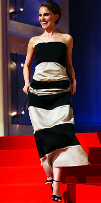 Natalie Portman in Lanvin, 2008 Cannes Film Festival, Closing Ceremony, Cannes Red Carpet Report, Fashion