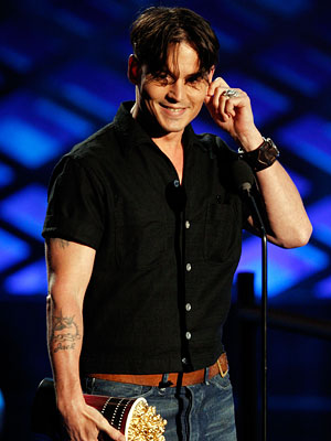 Johnny Depp, 2008 MTV Movie Awards, Los Angeles, Fashion