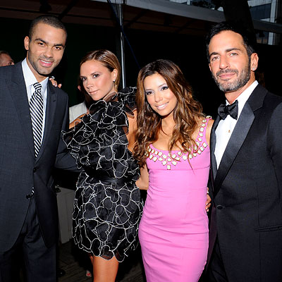 Happy Anniversary Eva and Tony, Tony Parker, Victoria Beckham, Eva Longoria Parker, Marc Jacobs, 2008 CFDA Awards, New York City, Fashion, Weekend Hot Shots