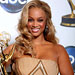 Tyra Banks in Georges Chakra, 2008 Daytime Emmy Awards, Emmys, Fashion