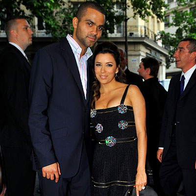 Happy Anniversary Eva and Tony, Eva Longoria and Tony Parker, Premiere of Hancock, Paris