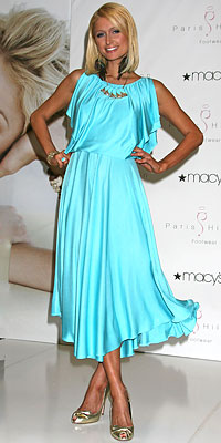 Paris Hilton, Debut of fall shoe collection, Las Vegas