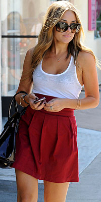 Lauren Conrad, Sighting in Los Angeles, The Hills