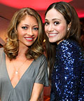 Rebecca Gayheart, Emmy Rossum, Launch of BlackBerry 8330 Pink Curve, Los Angeles