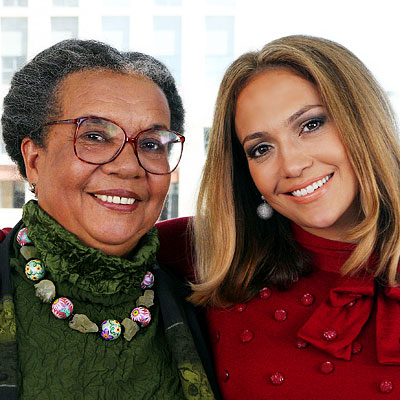 Marian Wright Edelman, Jennifer Lopez, Reception at the Denver Art Museum, Democratic National Convention