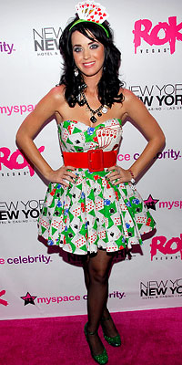 altTag= Katy Perry, Opening of Rok at New York New York, Las Vegas