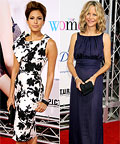 Debra Messing, Eva Mendes and Meg Ryan, The Women Premiere