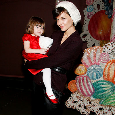Suri Cruise and Katie Holmes