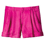 Cotton cocktail shorts, Catherine Malandrino.